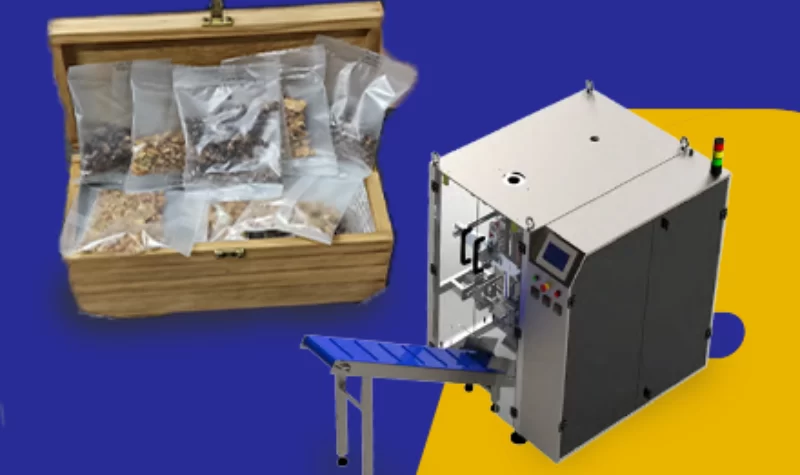 Dosadora e empacotadora automática: eficiência e precisão